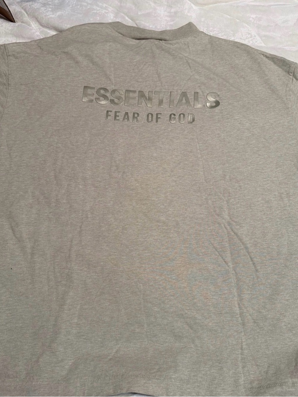 T-Shirt Fear Of God Essentials xxl light oatmeal t shirt - Picture 3 of 5